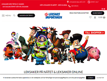 Tablet Screenshot of leksaksimportoren.com